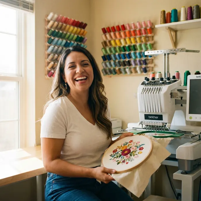 Ana, maker van De Borduurkluis